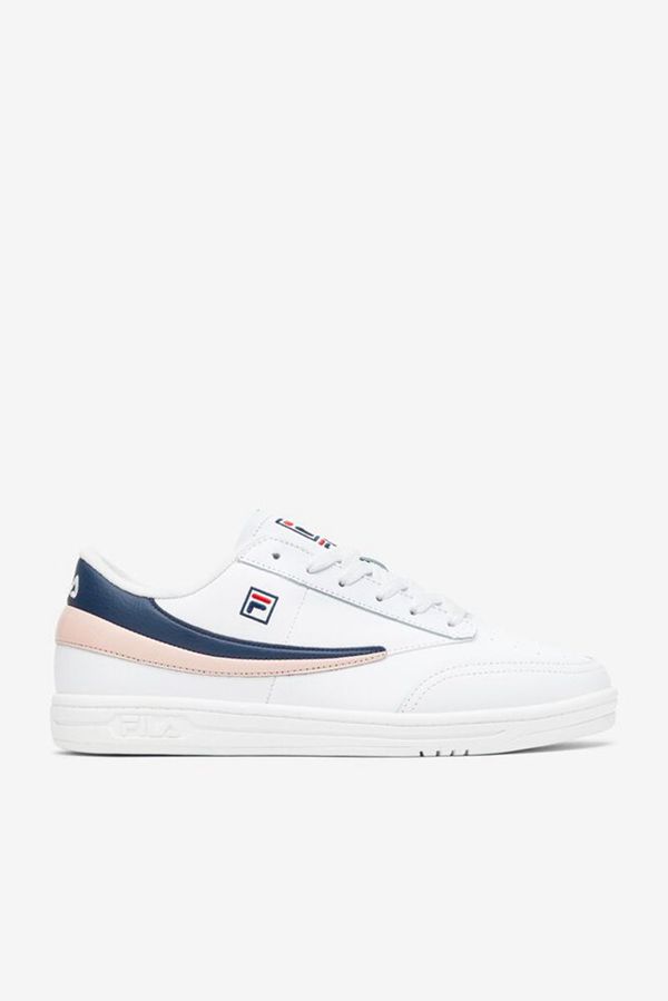 Fila Tennis 88 Classic Men's Sneakers - White/Navy/Grey Pink,NZ 134-38520